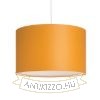 RON 40/25 lámpabúra  Chintz narancssárga/fehér PVC  max. 23W