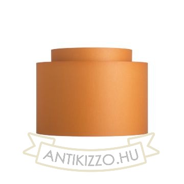 Kép DOUBLE 40/30 lámpabúra  Chintz narancssárga/fehér PVC  max. 23W