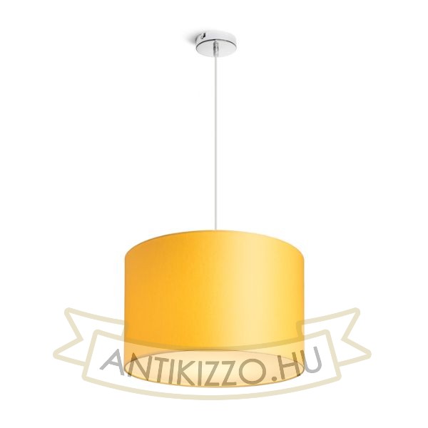 RON 40/25 lámpabúra  Chintz sárgabarack/fehér PVC  max. 23W