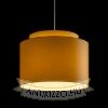 Kép DOUBLE 40/30 lámpabúra  Chintz sárgabarack/fehér PVC  max. 23W