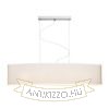 Kép CASUAL 120/25 lámpabúra  Polycotton fehér/fehér PVC  max. 23W
