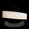 Kép CASUAL 120/25 lámpabúra  Polycotton fehér/fehér PVC  max. 23W