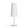 Kép CONNY 15/30 asztali lámpabúra  Polycotton fehér/fehér PVC  max. 23W