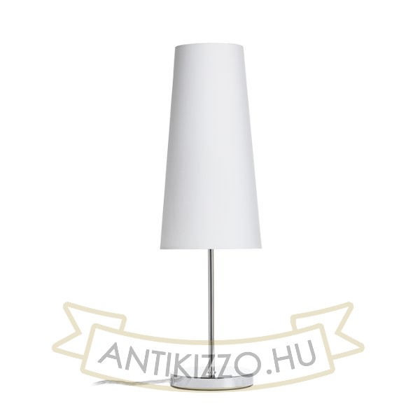 CONNY 15/30 asztali lámpaernyő Polycotton fehér/fehér PVC max. 23W