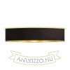 Kép CASUAL 120/25 lámpabúra  Polycotton fekete/arany fólia  max. 23W