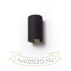 Kép RON W 15/25 fali lámpa  Polycotton fekete/arany fólia 230V LED E27 15W