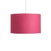Kép RON 40/25 lámpabúra  Plissé rózsaszín  max. 23W