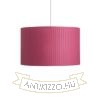 RON 40/25 lámpabúra  Plissé rózsaszín  max. 23W