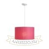 RON 40/25 lámpabúra  Plissé rózsaszín  max. 23W