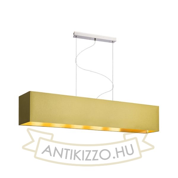 LOPE 120/22 lámpabúra  Chintz  oliva/ezüst fólia  max. 23W