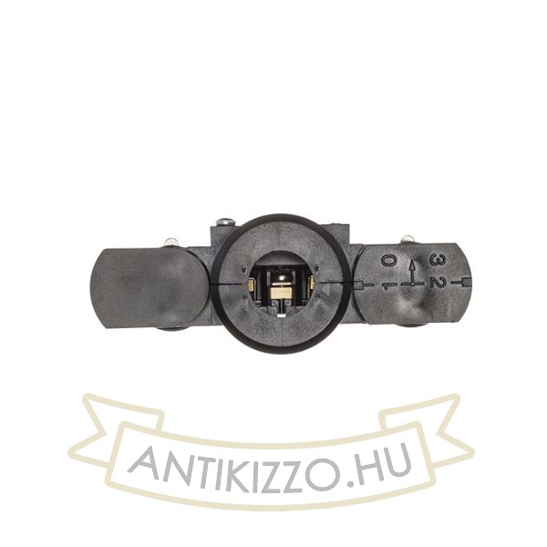 Kép EUTRAC adapter háromfázisú áramkörös sínre fekete  230V 