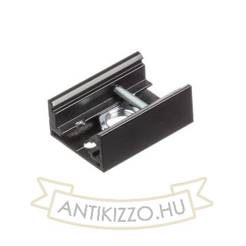 EUTRAC felfüggeszthető adapter három áramkörös sínre fekete  