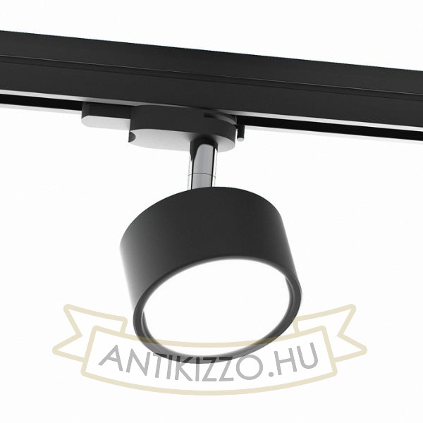 PIXIE háromfázisú áramkörös sínre fekete króm 230V LED GX53 7W