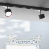 PIXIE háromfázisú áramkörös sínre fekete króm 230V LED GX53 7W