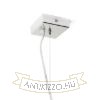 Kép LUCIA 15x15 függő lámpa  szatén üveg/króm 230V LED G9 5W