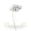Kép LUCIA 30x10 függő lámpa  szatén üveg/króm 230V LED E27 15W