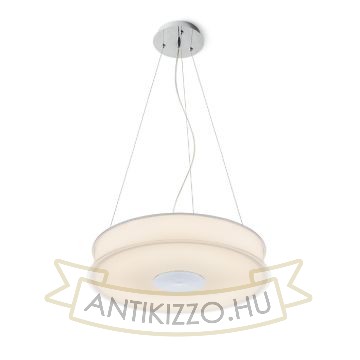Kép ASTERI függő lámpa  szatén üveg/króm 230V 2GX13 40W