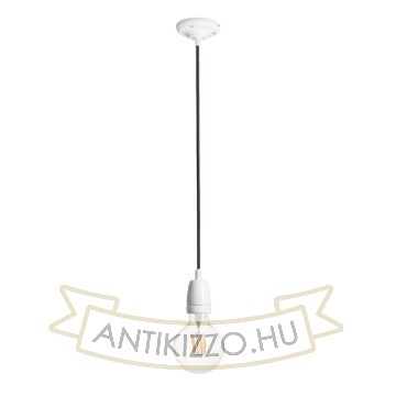 Kép FABIO függesztő készlet fekete porcelán 230V LED E27 15W