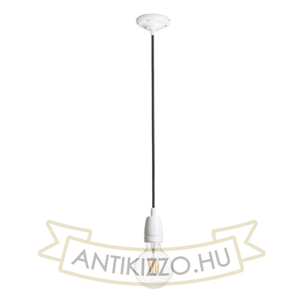 Kép FABIO függesztő készlet fekete porcelán 230V LED E27 15W