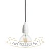 Kép FABIO függesztő készlet fekete porcelán 230V LED E27 15W