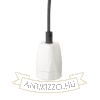 Kép FABIO függesztő készlet fekete/fehér porcelán 230V LED E27 15W