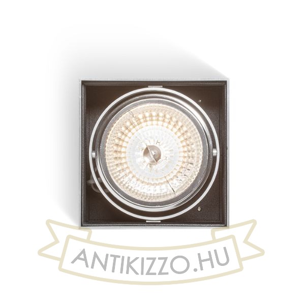 Kép DEAN I   szálcsiszolt alumínium 230V/12V G53 50W