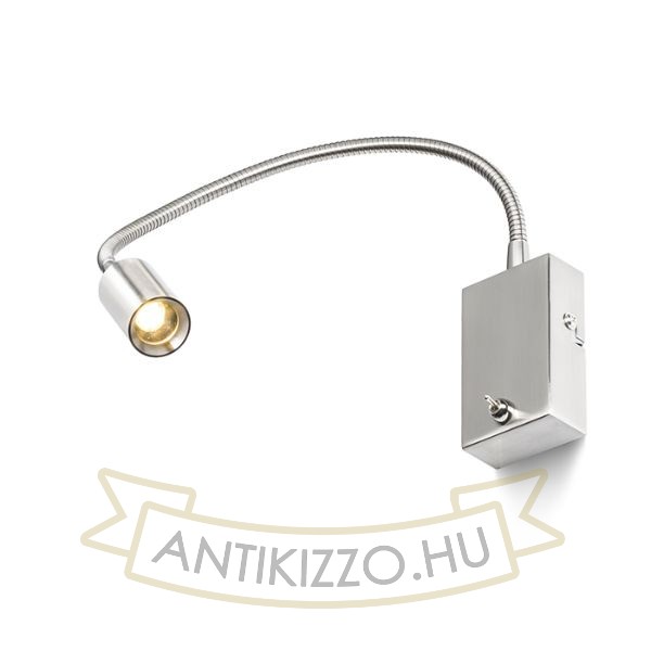 Kép VERSA fali lámpa matt nikkel 230V LED 3W 40° 3000K