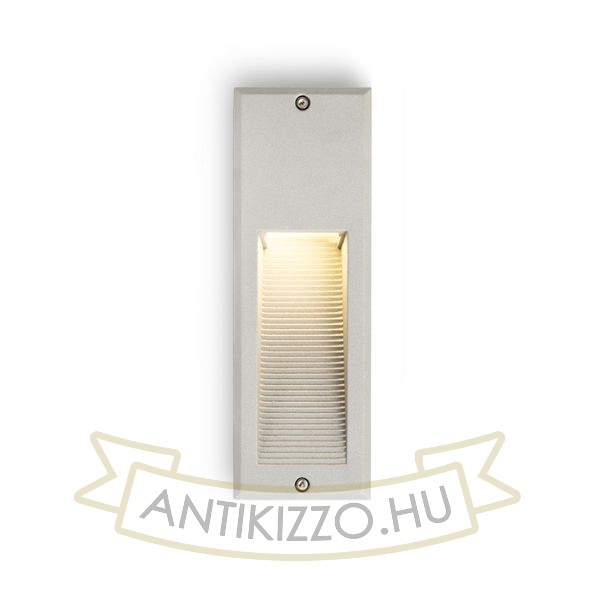 Kép FACA süllyesztett lámpa ezüstszürke 230V LED 2W IP54 3000K