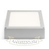 SCOTT mennyezeti lámpa ezüstszürke 230V LED 9.8W IP54 3000K