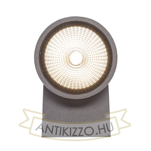 MIZZI I antracitszürke 230V LED 12W 48° IP54 3000K