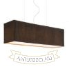 Kép LOPE 80 függő lámpa fekete matt nikkel 230V LED E27 4x15W