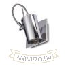 Kép BUGSY I fali lámpa krómozott üveg 230V GU10 50W