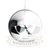 Kép BEAU MONDE 35 függő lámpa  krómozott üveg/tiszta üveg 230V LED E27 15W