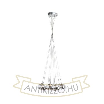Kép ASTRAL függő lámpa krómozott üveg/tiszta üveg 230V/12V G4 10x20W