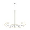 Kép TOMBA függő lámpa opál üveg/króm 230V G5 3x21W