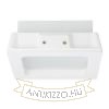 Kép MIA SQ süllyesztett lámpa  gipsz/szatén üveg 230V LED E27 2x11W