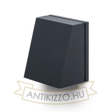Kép GIGI fali lámpa antracitszürke 230V LED 3.3W IP65 3000K