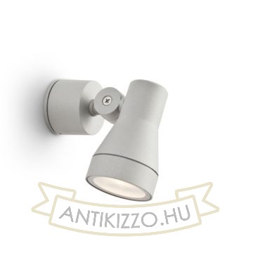 Kép DIREZZA fali lámpa ezüstszürke  230V LED GU10 8W IP54