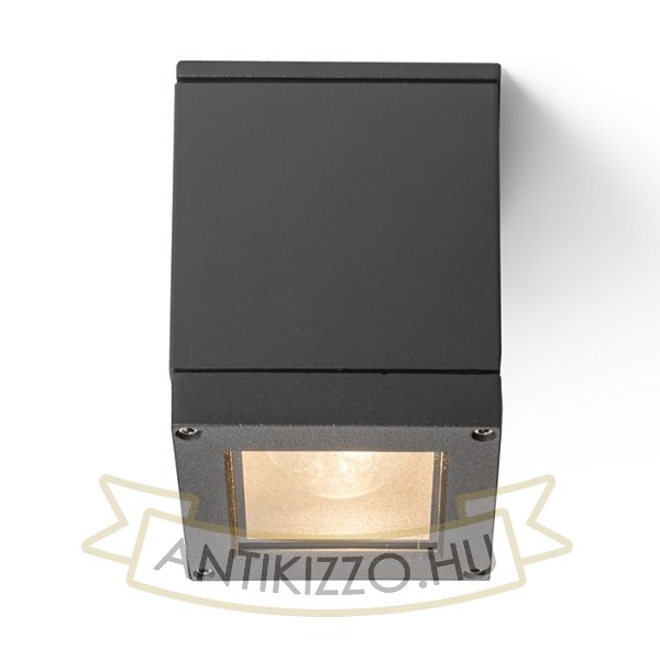 QUADRA M mennyezeti lámpa antracit  230V LED E27 8W IP54