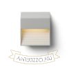 ITAKA fali lámpa ezüstszürke  230V LED 2W IP54  3000K