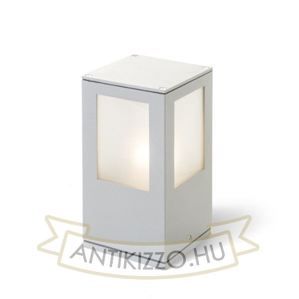 PONDER 20 fali / állólámpa ezüstszürke  230V E27 18W IP44