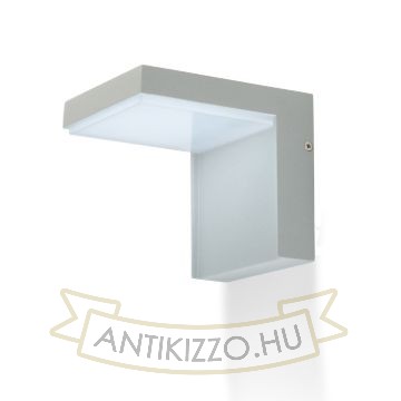 Kép VECINO fali lámpa ezüstszürke 230V LED 5W IP54 3000K