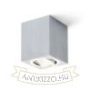 Kép MAYO SQ mennyezeti billenthető  szálcsiszolt alumínium 230V/700mA LED 9W 36°  2700K