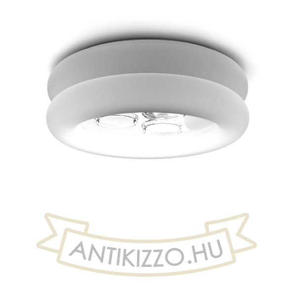 Kép OSONA S kör alakú süllyesztett  szatén akril 230V/350mA LED 3x1W  3000K