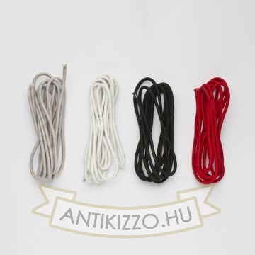 Kép FIT 3x0,75 4m textil kábel fekete  230V 
