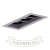 Kép MONE III dönthető ezüstszürke  12V GU5,3 3x50W