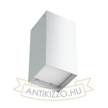 Kép MEA mennyezeti szögletes lámpa  szálcsiszolt alumínium 230V LED E27 15W