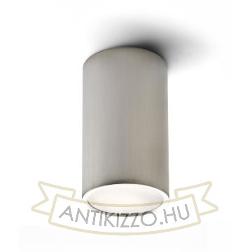 Kép MEA mennyezeti henger alakú lámpa  szálcsiszolt alumínium 230V LED E27 15W