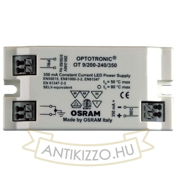 Kép DRIVER LED 3-8W    350mA 8.5W