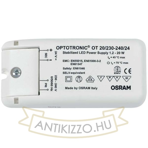 Kép TRAFO 0,5-20W    24= 20W